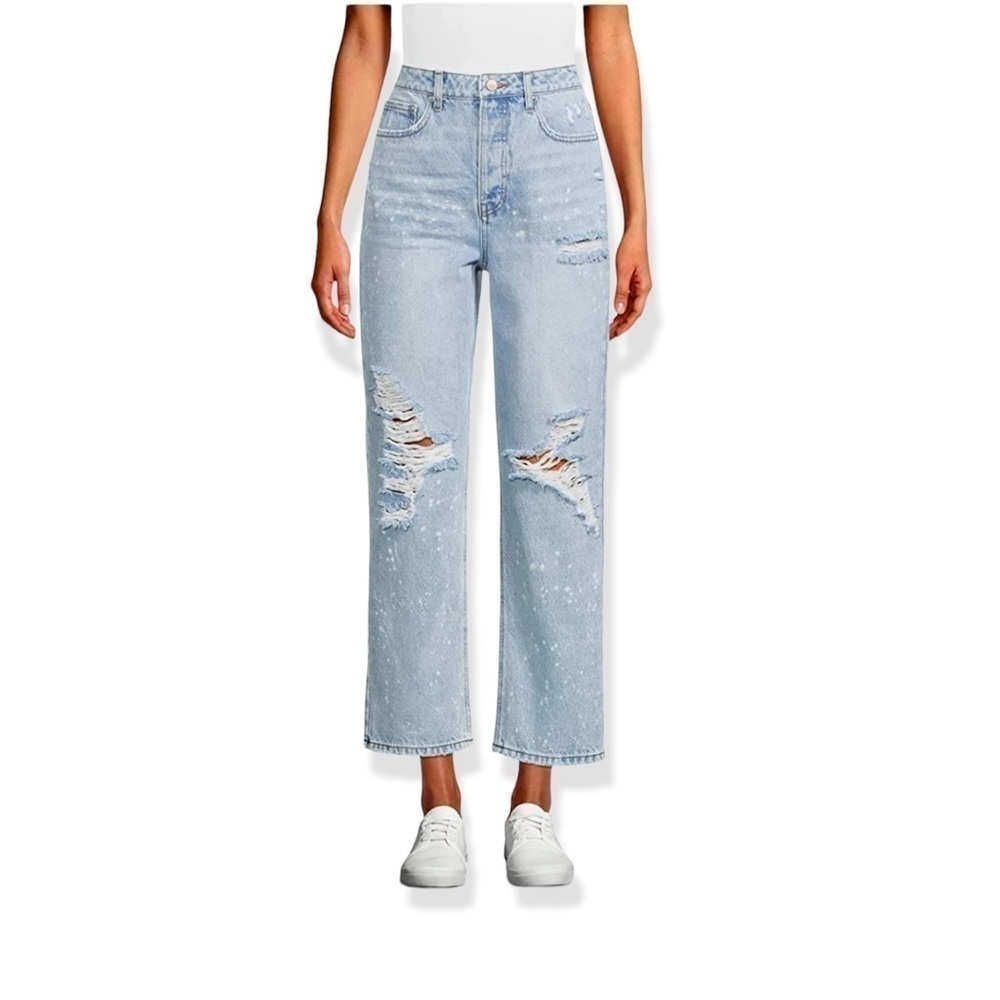 No Boundaries Juniors’ High Rise 90's Jeans straight New with Tags